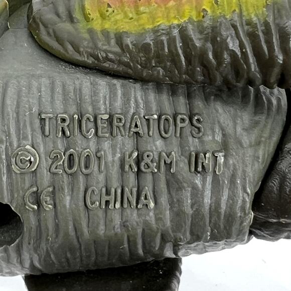 Vintage 2001 K&M Toy Play Dinosaurs Lot of 4 - Picture 12 of 13